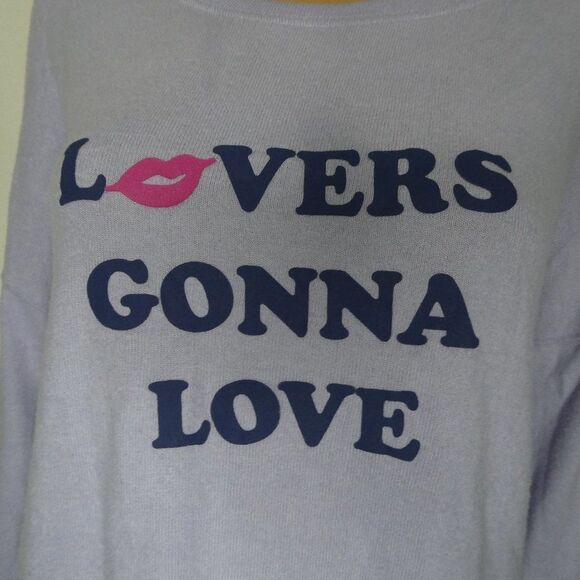 Free Press Lovers Gonna Love Loungewear Sweater Md - Picture 1 of 9